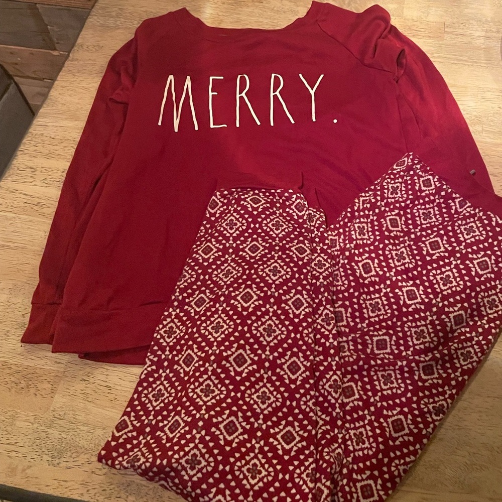 Rae Dunn Christmas Pajamas